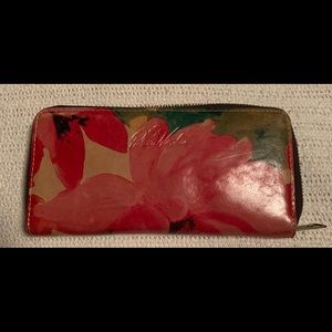 Patricia Nash full zip wallet.